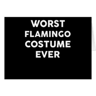 Flamingo Worst Flamingo Costume Ever