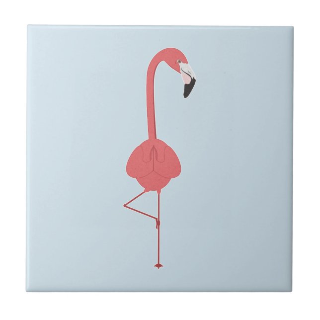 FLAMINGO YOGA TILE (Front)