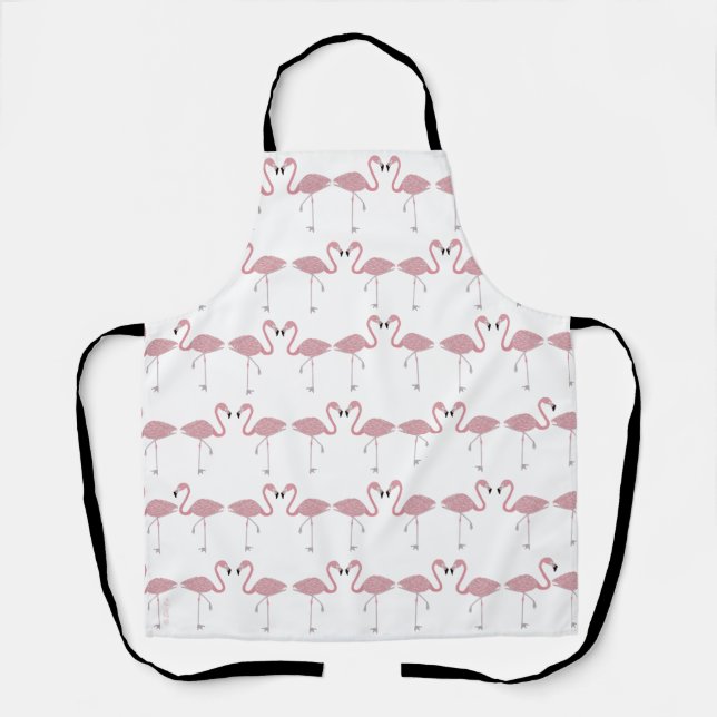 Flamingoes Apron (Front)