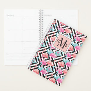 Flamingoes on Bold Design Pattern Planner