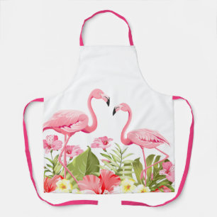 Flamingos Apron