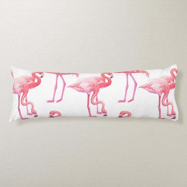 Flamingos Body Cushion (Front)