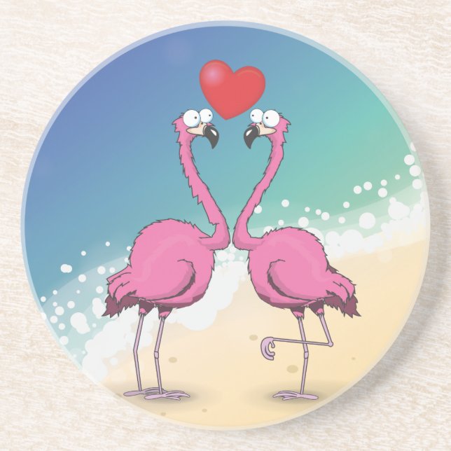 flamingos coaster (Front)