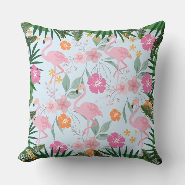 FLAMINGOS CUSHION (Front)