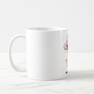 Flamingo's Delight: Kawaii-Style Graphic Design in Coffee Mug