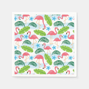Flamingos in Paradise Napkins