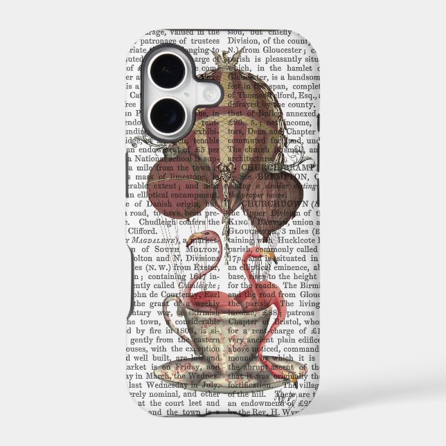 Flamingos in Teacup (Back)