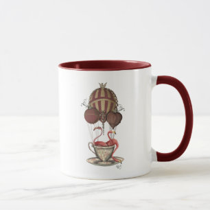 Flamingos in Teacup Mug