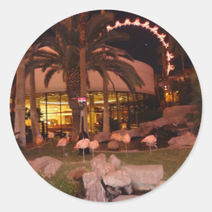 Flamingos, Las Vegas Stickers