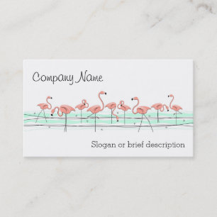 Flamingos Line business card