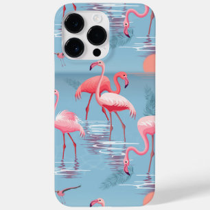 Flamingos Pattern 1 Case-Mate iPhone 14 Pro Max Case