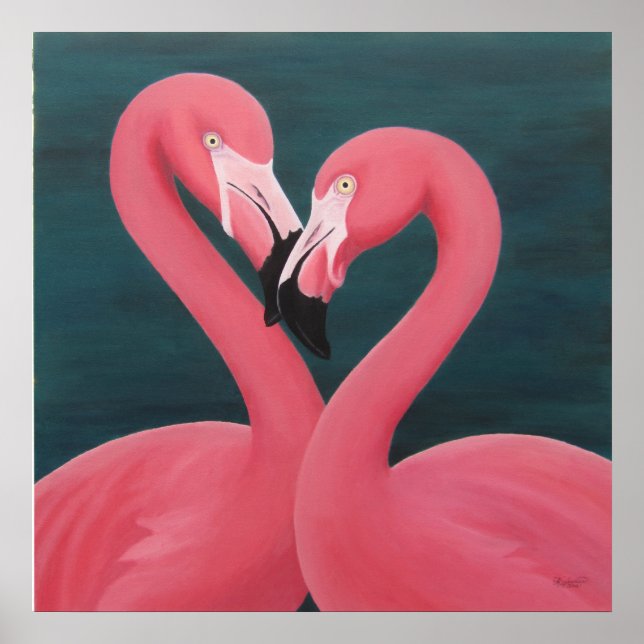 Flamingos Poster (Front)