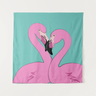 Flamingos Tapestry
