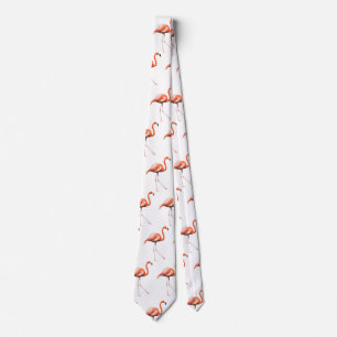 Flamingos Tie