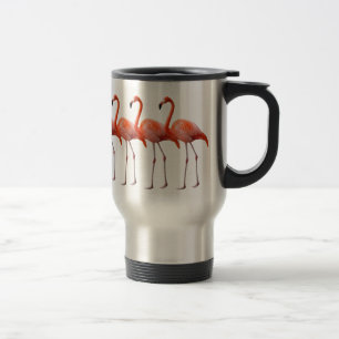 Flamingos Travel Mug