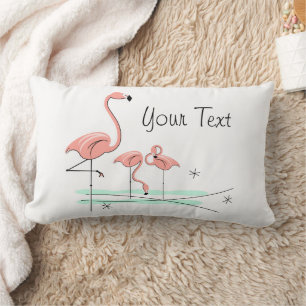 Flamingos Trio 4 lumbar Cushion