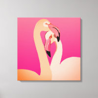 Flamingos Wall Art