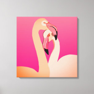 Flamingos Wall Art