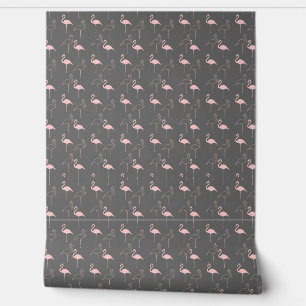 Flamingos Wallpaper m3galleryStudio