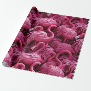 Flamingos  wrapping paper