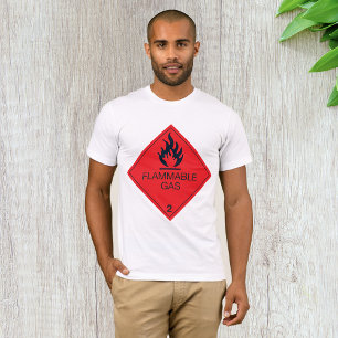 Flammable Gas Mens T-Shirt