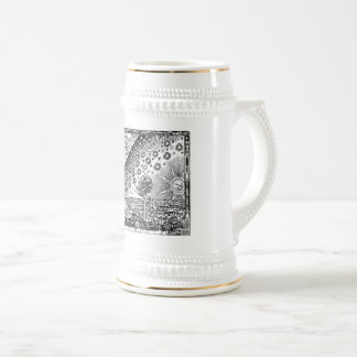 Flammarion engraving beer stein