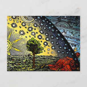 Flammarion Engraving Postcard