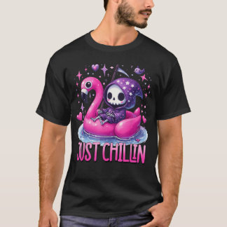 Flamngo Ghost Flamingoween 1 T-Shirt