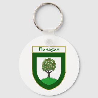 Flanagan Coat of Arms/Family Crest Key Ring