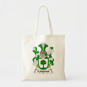Flanagan Coat of Arms  Family Crest  Tote Bag
