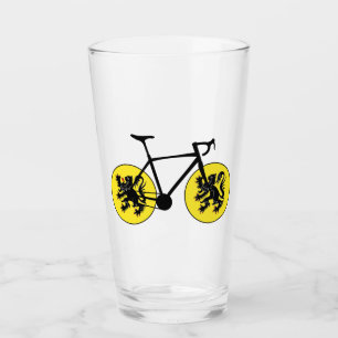 Flanders Flag Cycling Glass