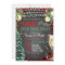 Flannel and Fizz Christmas Party Invitation