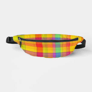 flannel  bum bags