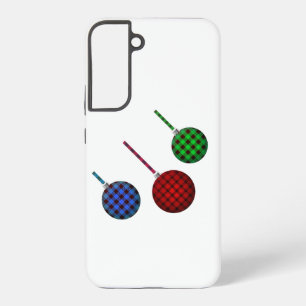 Flannel Christmas ornament Samsung Galaxy Case