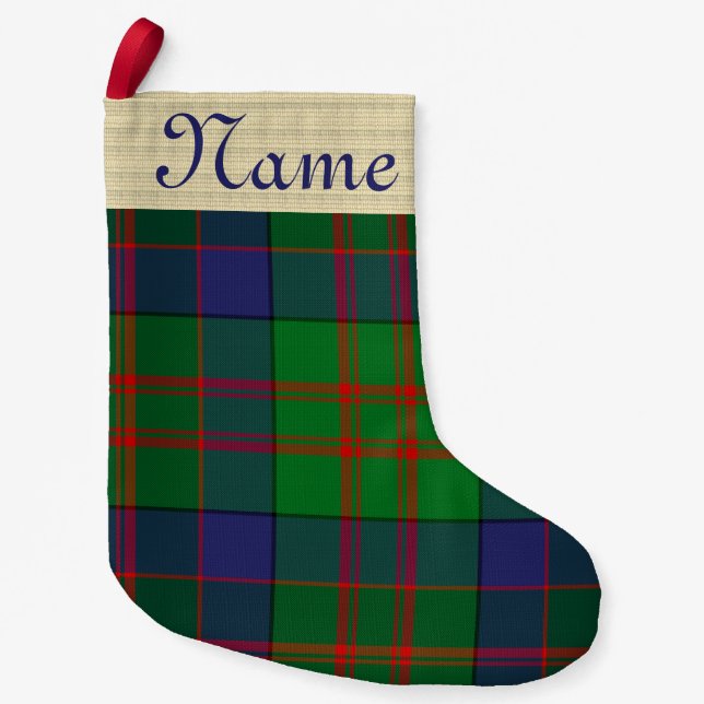 Flannel Christmas stocking (Front)