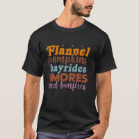 Flannel Pumpkins Hayrides Smores and Bonfires Than