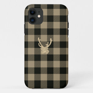 Flannel Reindeer iPhone case