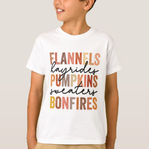 Flannels Hayrides Pumpkins Vintage Sweaters Bonfir