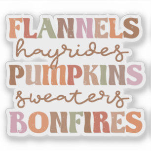 Flannels Pumpkins Bonfires