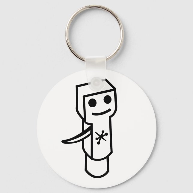 Flapjack Cartridge Keychain (Front)