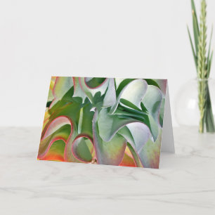 Flapjack plant note card by Debra Lee Baldwin