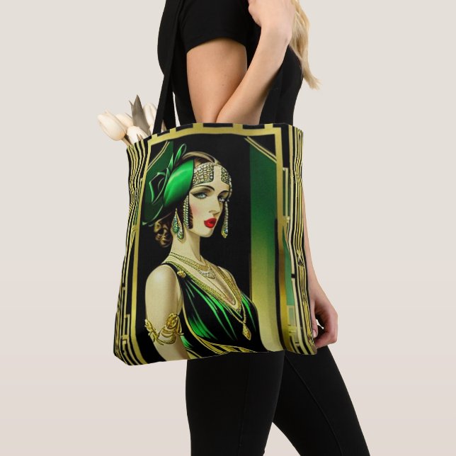 Flapper 4 (Shoulder): Tote Bag (Close Up)