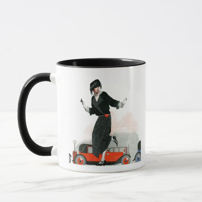 Flapper and Roadster Mug (Left)