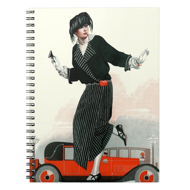 Flapper and Roadster Notebook (Front)