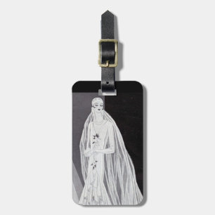Flapper Bride Luggage Tag