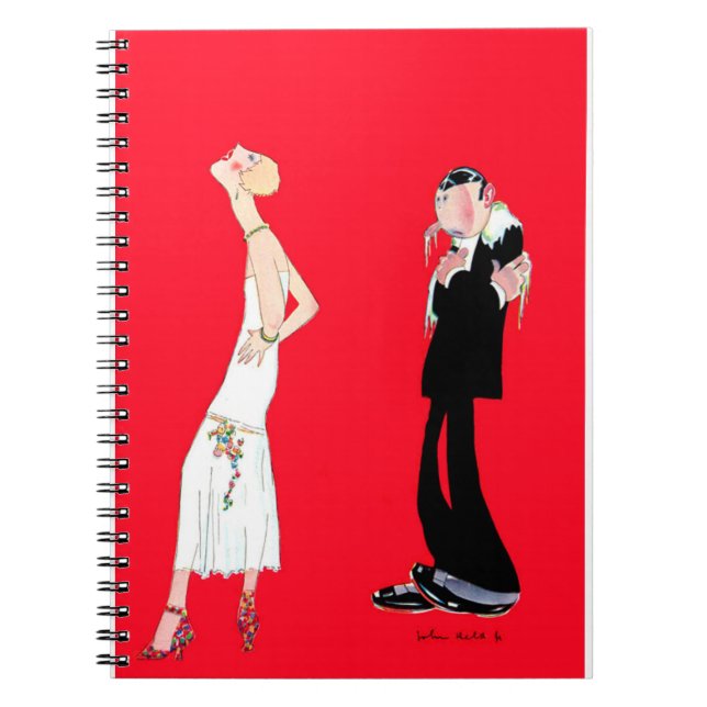 Flapper by John Held Jr Notebook (Front)