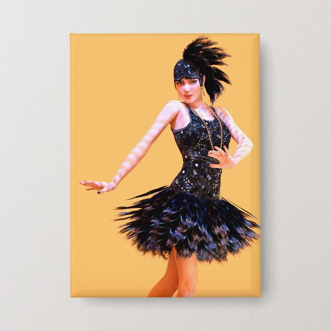 Flapper Dancing Vintage (Front)