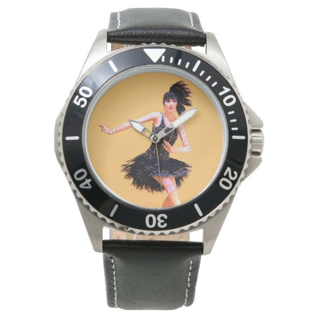 Flapper Dancing Vintage Watch (Front)