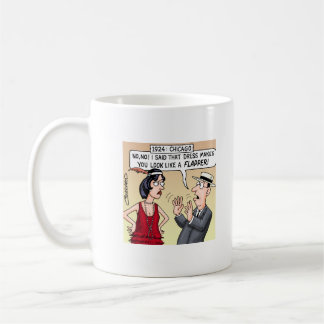Flapper dress coffee mug