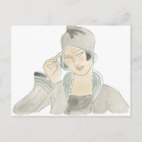 Flapper Fashion Sketch